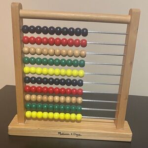 Melissa & Doug Colorful Wooden Abacus